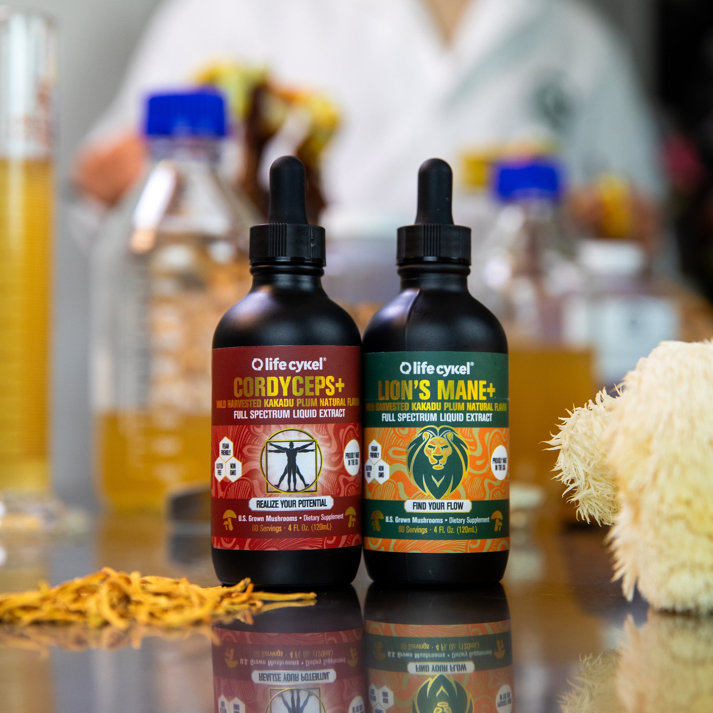 The Performance Pack - Lion's Mane & Cordyceps