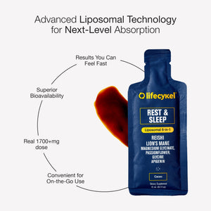 Rest & Sleep Liposomal (3 x 15ml sachet)