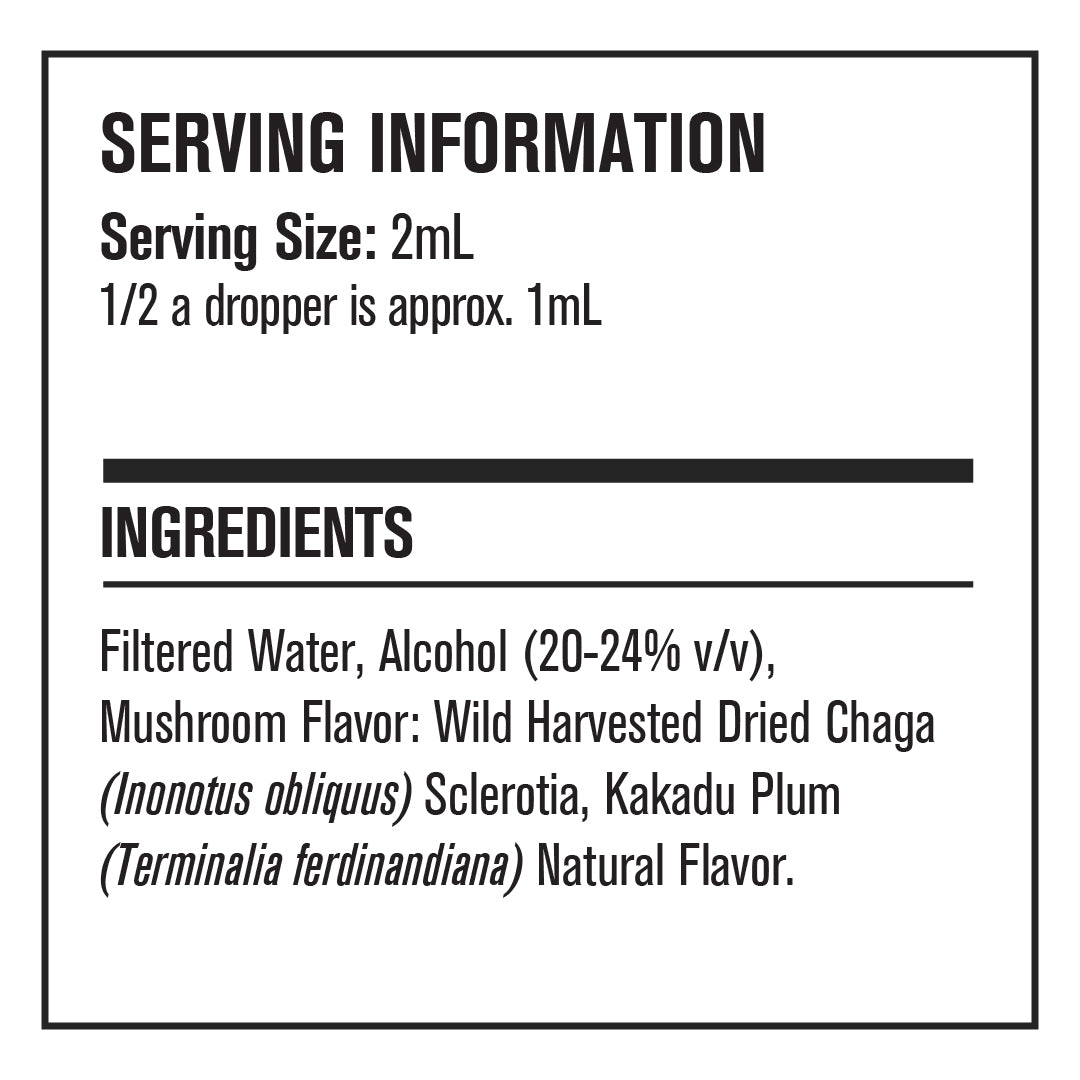 Chaga+ Liquid Double Extract