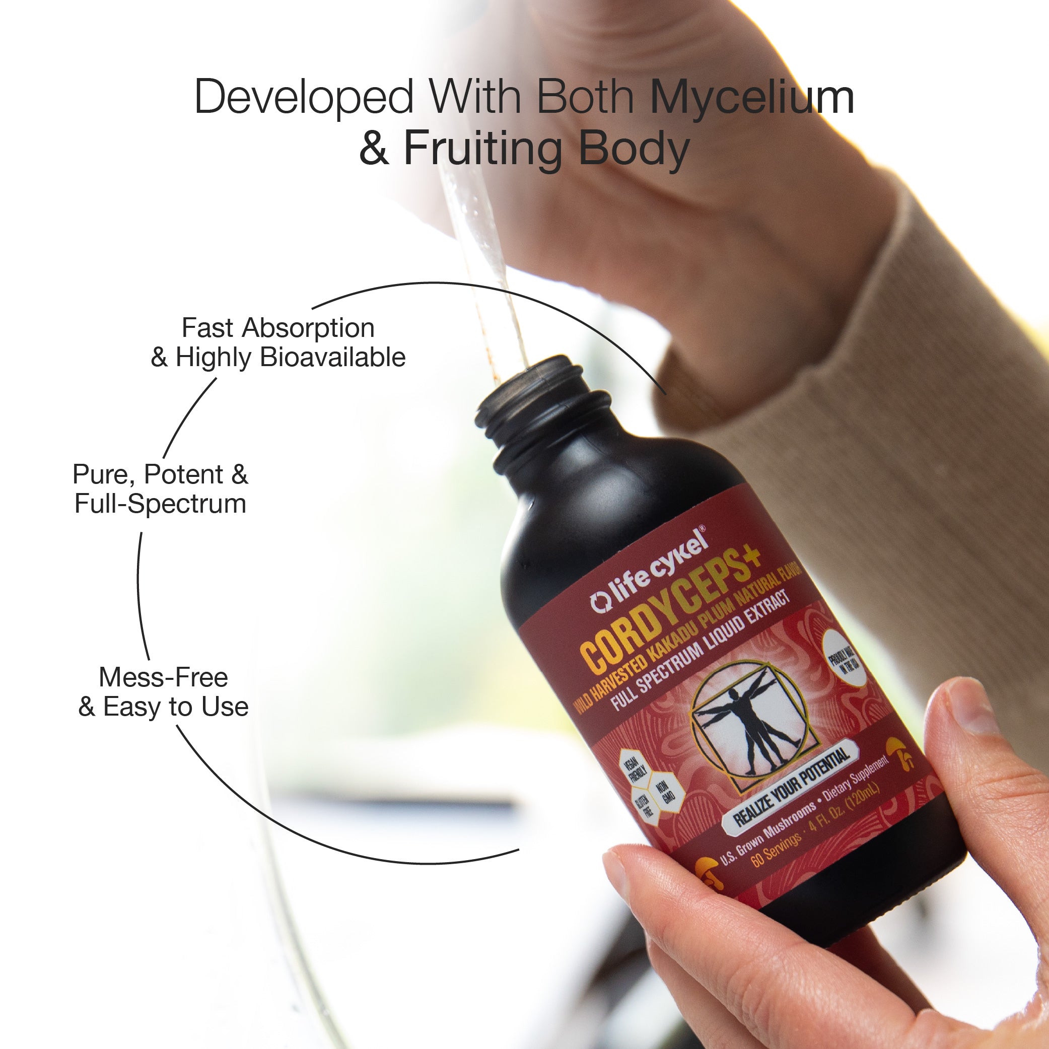 Cordyceps+ Liquid Double Extract