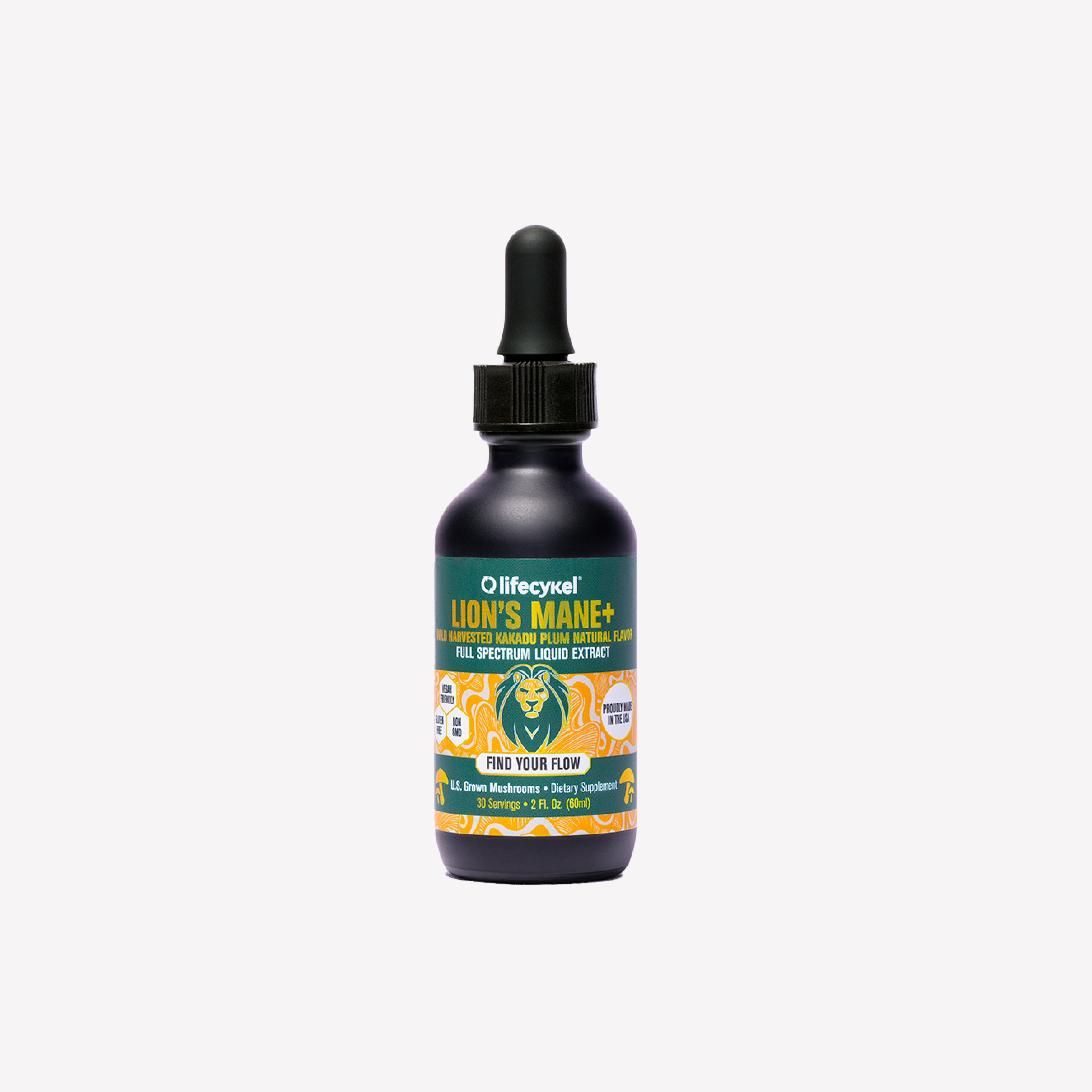 Lion's Mane Mushroom Extract for Enhanced Wellness  Lifecykel US
