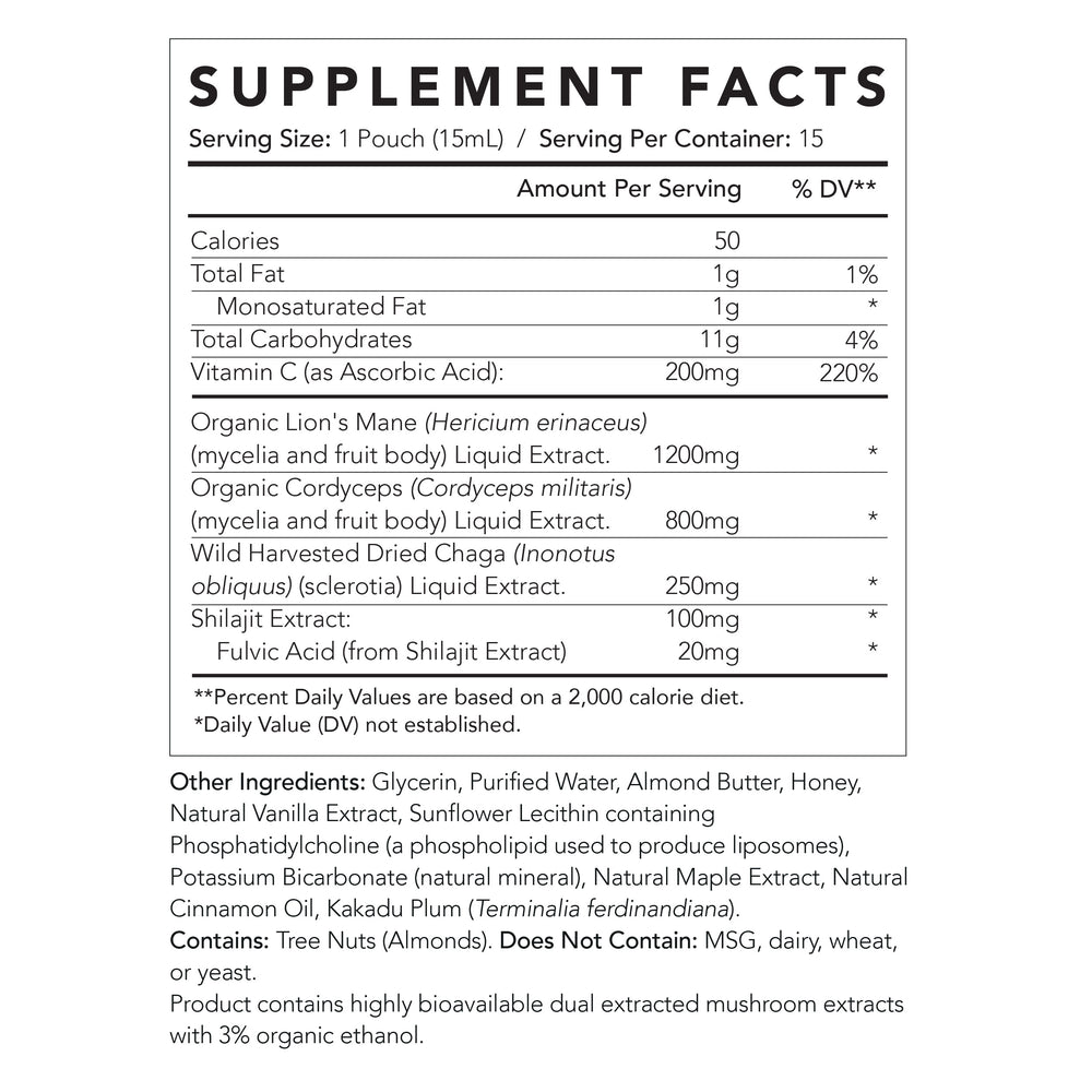 Lifecykel liposomal  supplement facts and ingredients list