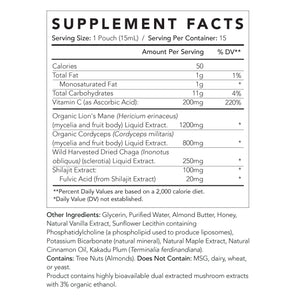 Lifecykel liposomal  supplement facts and ingredients list