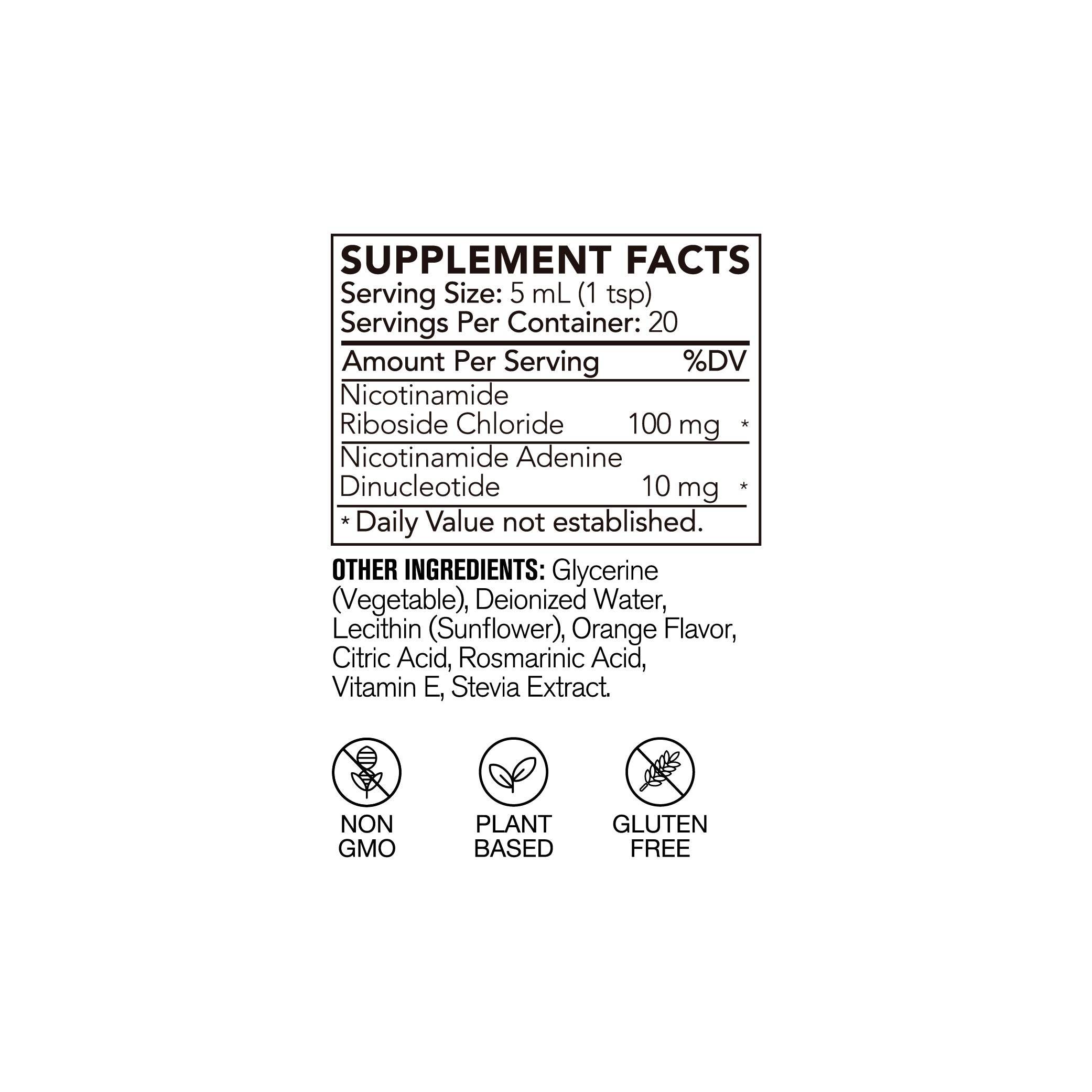 Liposomal NR & NAD+