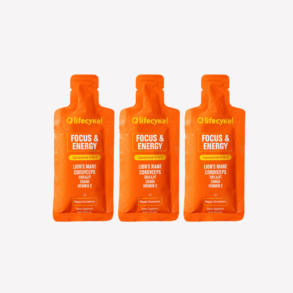 Focus & Energy Liposomal (3 x 15ml sachet)