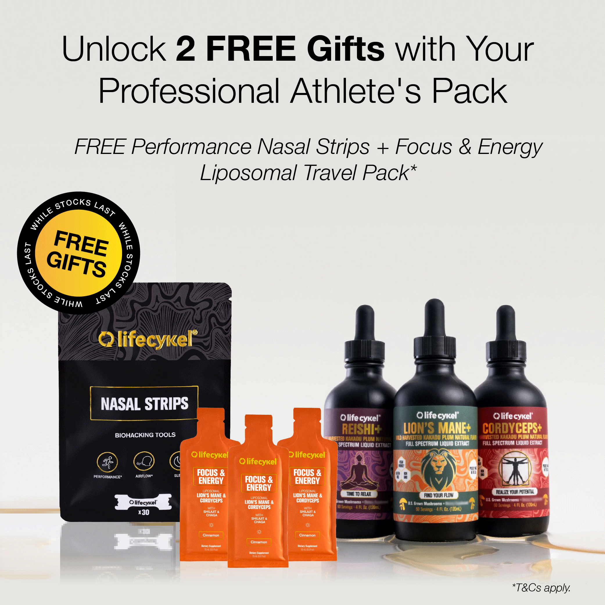 Professional Athlete's Pack