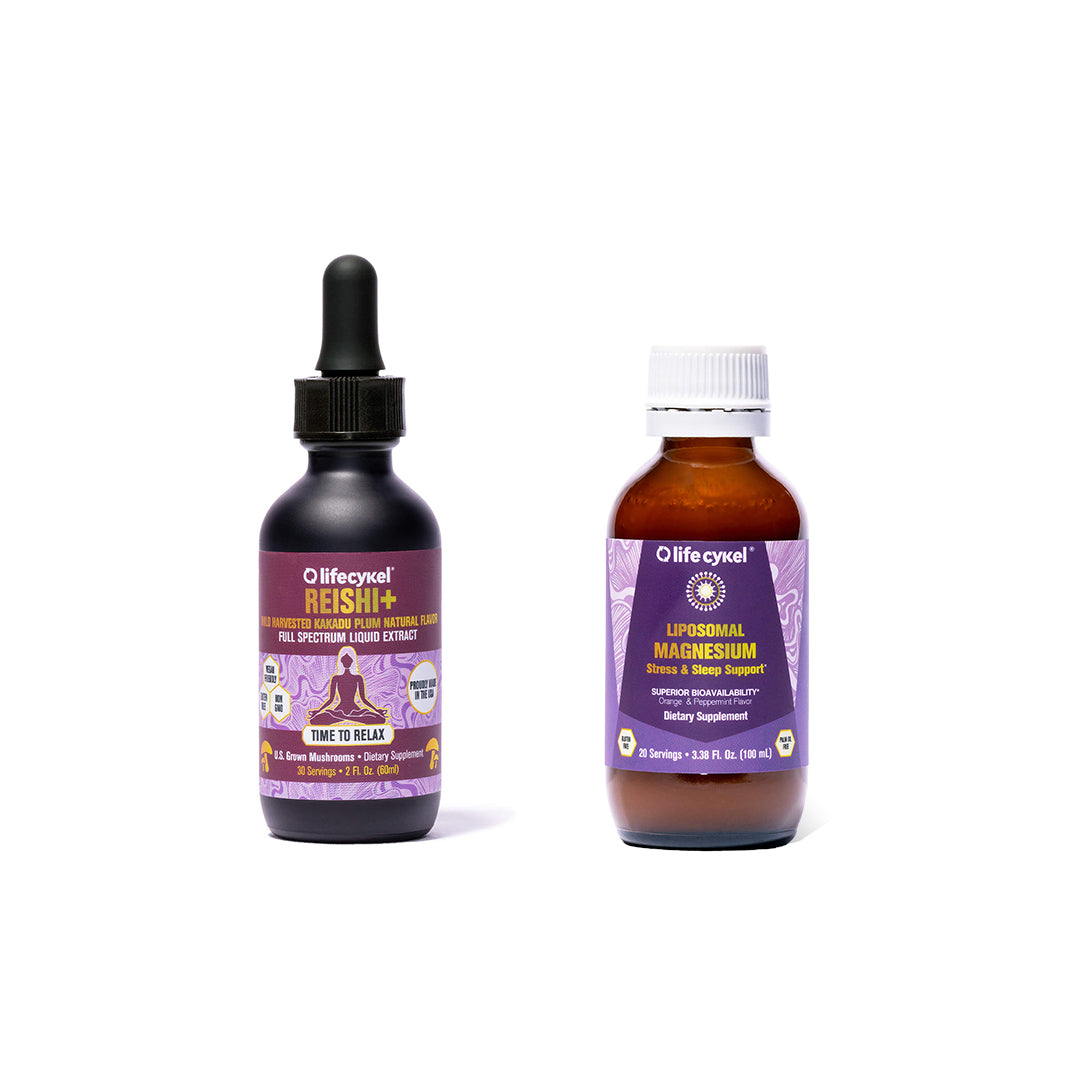 Stress & Sleep Pack - Reishi & Liposomal Magnesium