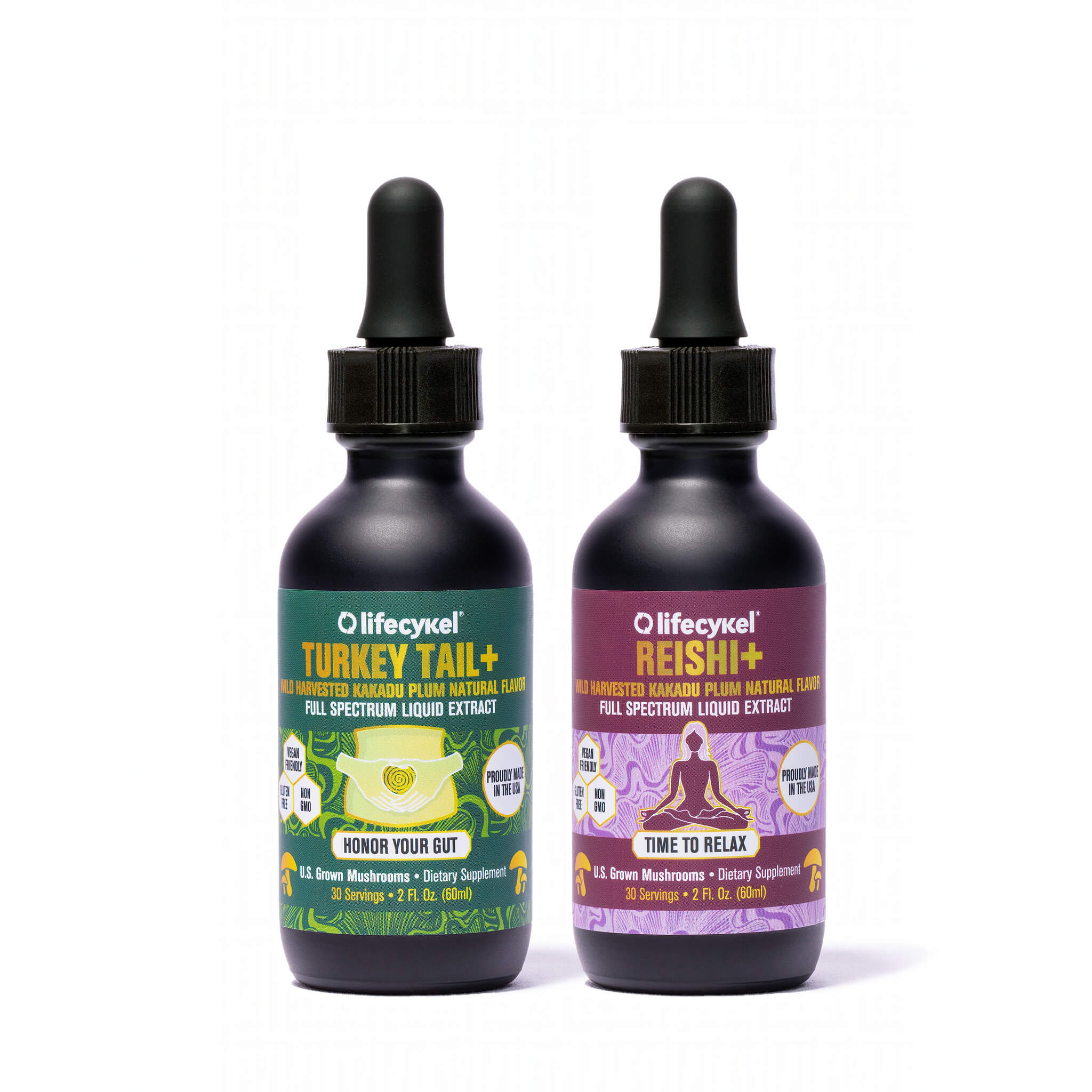 The Immunity Pack - Turkey Tail & Reishi
