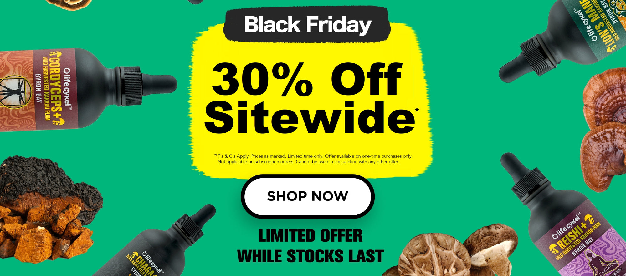 30% Off Sitewide