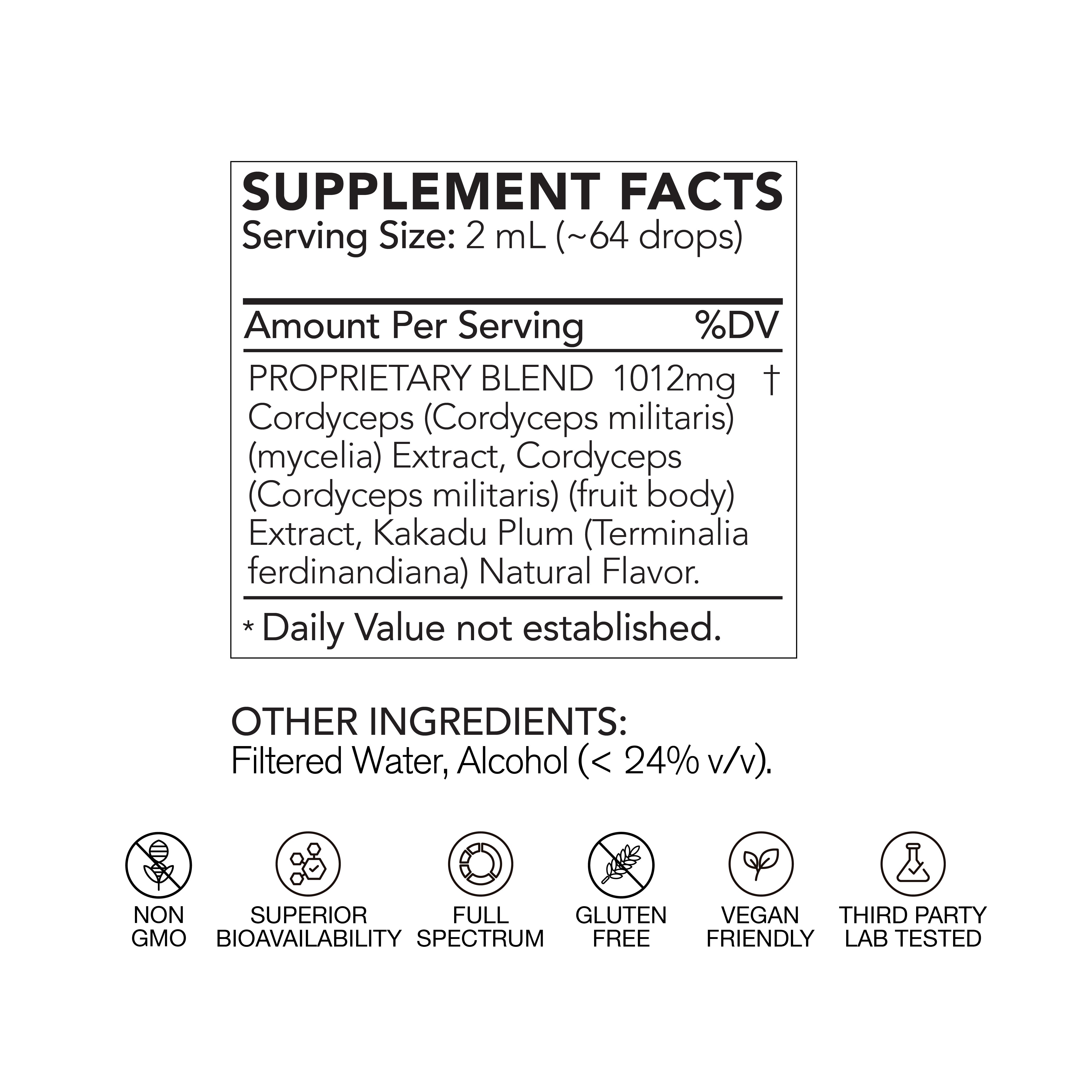 Cordyceps+ Liquid Double Extract