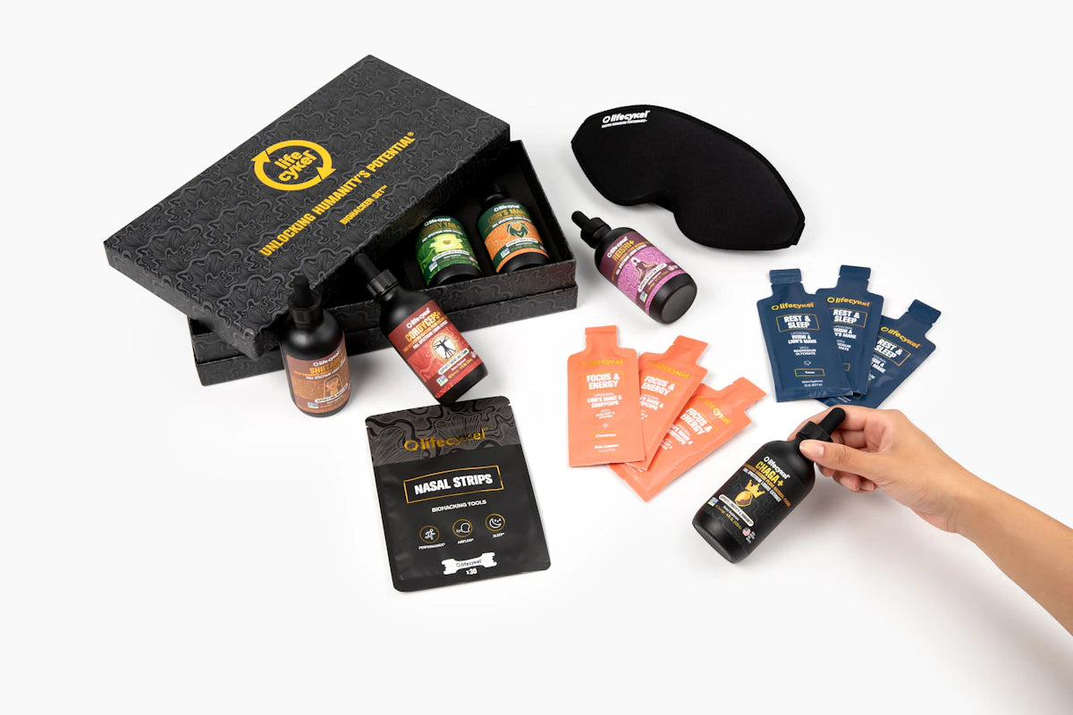 Full Shroom Service from Lifecykel with free gifts