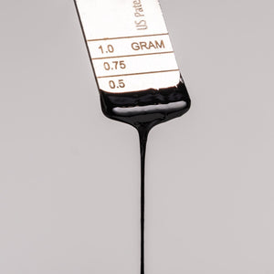 Lifecykel Shilajit liquid syrup dropping from dosage measurement